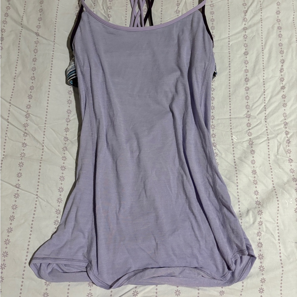 Lululemon Athletica Lavender Tank Top